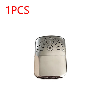 Catalytic Hand Warmer Metal Alloy Reusable Warmer Portable Liquid Fuel Warmer Vintage Hand Warmer Pocket Winter Heater Gifts